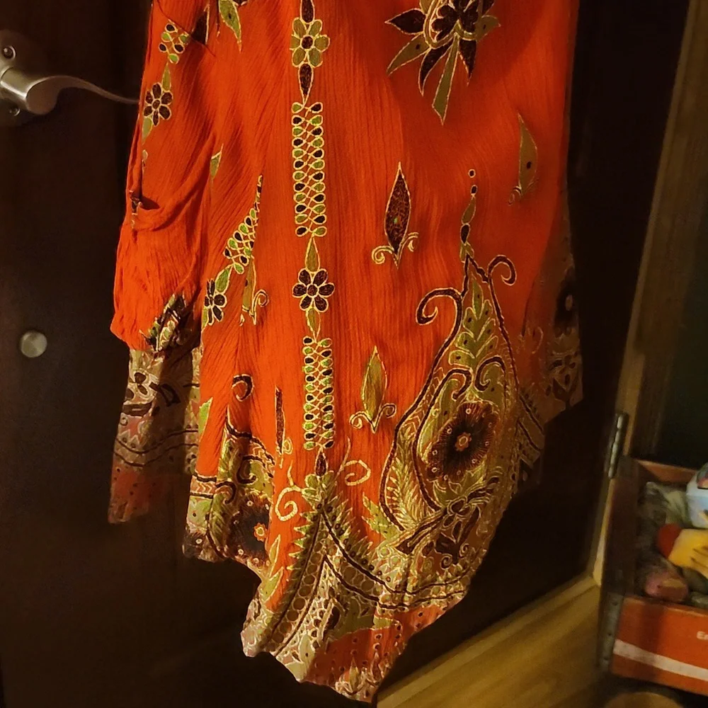 BELMA  NY Sleeveless  Floral Design Top Large - Picture 10 of 16